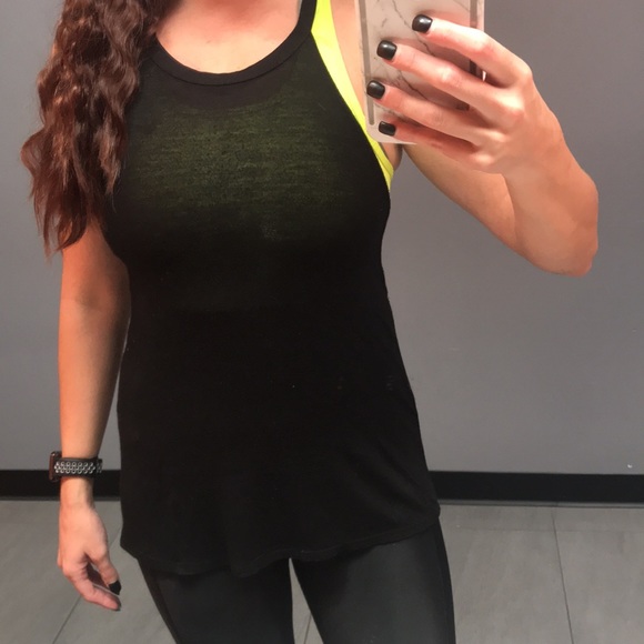 Zella | Muscle Halter Workout Tank With Side Cut Outs in Black Size XS - Picture 2 of 11